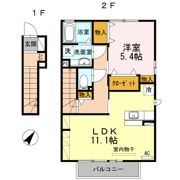 ウィット蔵子の間取り画像