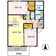 パストラルベルデ A棟の間取り画像