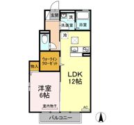 リーバス・E・イノセント B棟の間取り画像