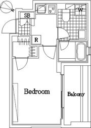 ザ・レジデンス・オブ・トーキョーH20ウエストタワーの間取り画像