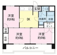 コーポ上原の間取り画像