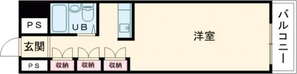 プラスパー東雲の間取り画像