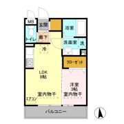 サン アルト Ⅰの間取り画像