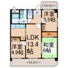 クオーレ佐千原の間取り画像