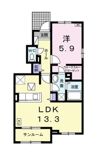 クローバーの間取り画像