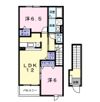 ハピリィメゾンAの間取り画像