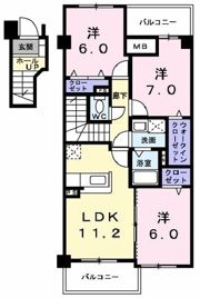 ビサイド・スリーの間取り画像