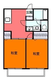 メイプルコート立川の間取り画像
