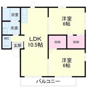 ソレイユの間取り画像