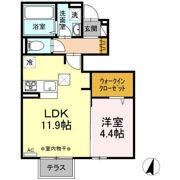 サンコートの間取り画像