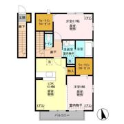 ラヴィーベル 西館の間取り画像