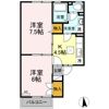 ボナール・ナカザワ Aの間取り画像