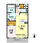 ヴィオーラ八番 Aの間取り画像