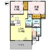 メゾン’Reeの間取り画像