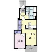 プレール B棟の間取り画像