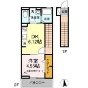 NSハイツⅢ 暁の間取り画像
