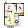 ソシア Bの間取り画像