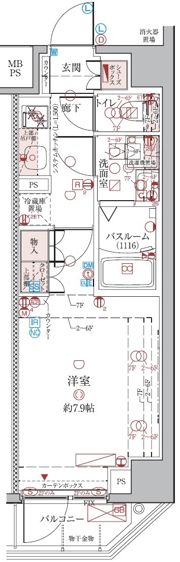 クレヴィスタ綾瀬Ⅱの間取り画像