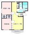 ピュアライフ結城 A棟の間取り画像
