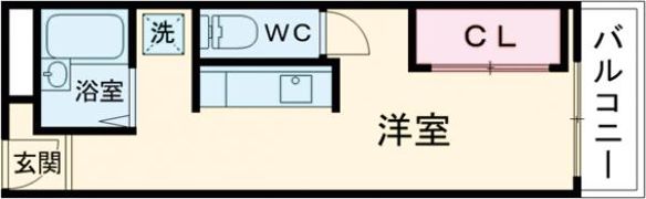 ネオコーポ都 西棟の間取り画像