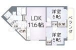 Choei第5コーポ中川の間取り画像