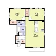 フォレストメゾンαの間取り画像