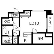 ハートイン江向の間取り画像