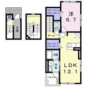 パリⅦの間取り画像