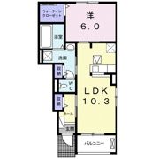 ベルローザの間取り画像