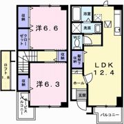 マリオンBの間取り画像