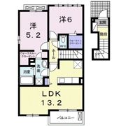 プリムローズⅡの間取り画像