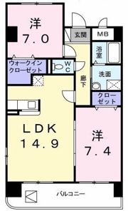 デイ ドリームの間取り画像