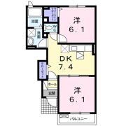 レガンス・サカの間取り画像