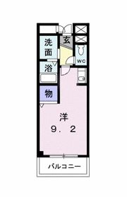 レジデンスS．Uの間取り画像