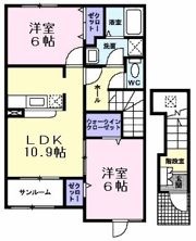 ラフレシールイーストの間取り画像