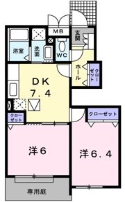 スローモーションCの間取り画像