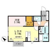 グランシャリオ大川町の間取り画像