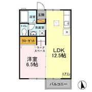 グリーンヒルズ中峠台 Cの間取り画像