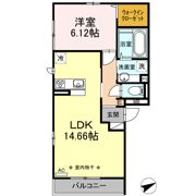 シャルール 本牧の間取り画像