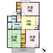 セジュール大島 ABの間取り画像