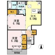 フォーラム ワーゴⅥの間取り画像