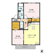 パストラルKー1の間取り画像