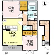 カルテットの間取り画像
