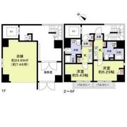 Zest横浜の間取り画像