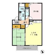 セジュールアンダンテの間取り画像