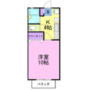 コーポ吉田の間取り画像
