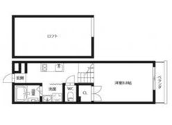 ピース・スクエア住吉 A棟の間取り画像