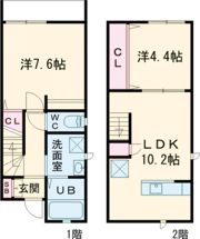 SS福田の間取り画像