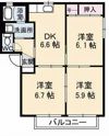 シャーメゾンS B棟の間取り画像