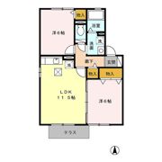 ビレッジ赤坂 Aの間取り画像